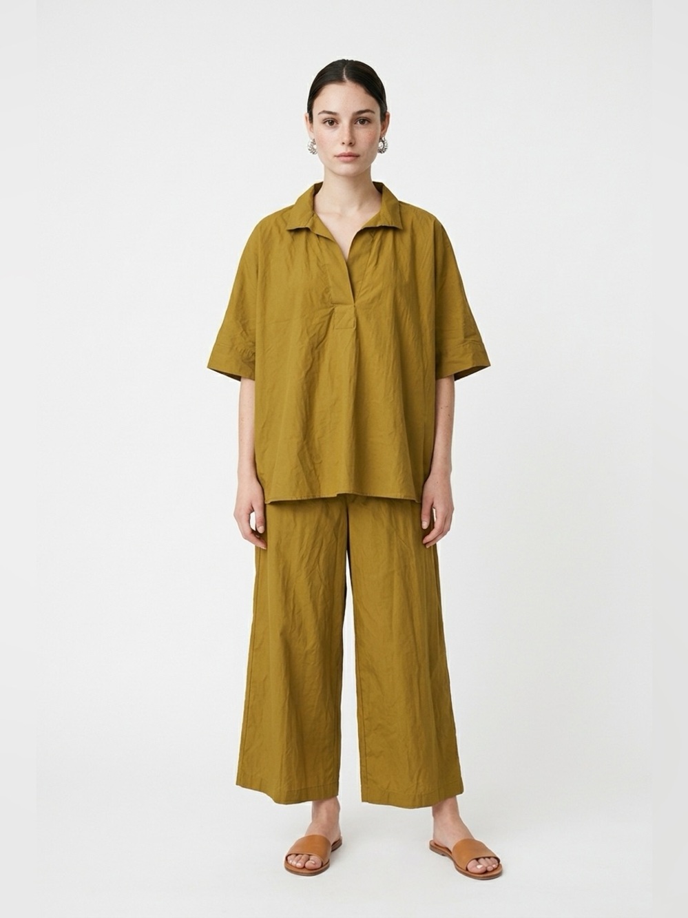 2pc oversized nylon set